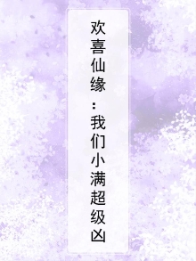 欢喜缘 小说